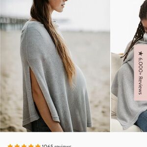 NWT We are AMMA Gray Women's Sweater